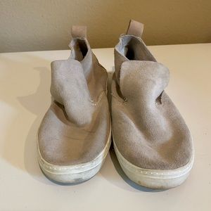 Dolce Vita suede slip on high top sneakers